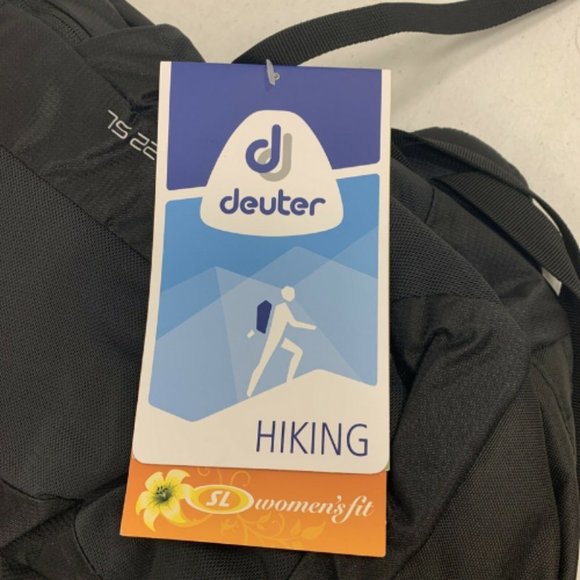 Deuter Women Futura 22 L SportsBackpack Black Z265 - Picture 3 of 4